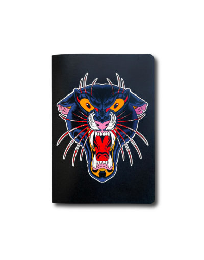 traditional panther notebook by Fabio Bellopede