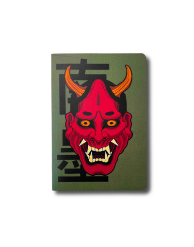 red hannya notebook by Fabio Gargiulo