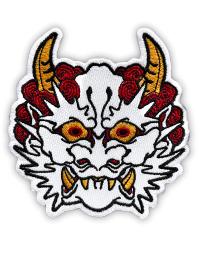 White Oni Patch by Fabio Gargiulo