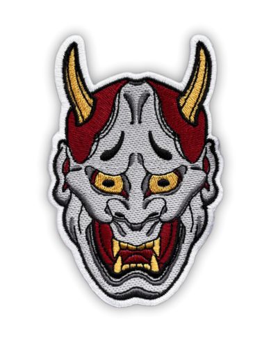 Grey Hannya Patch by Fabio Gargiulo