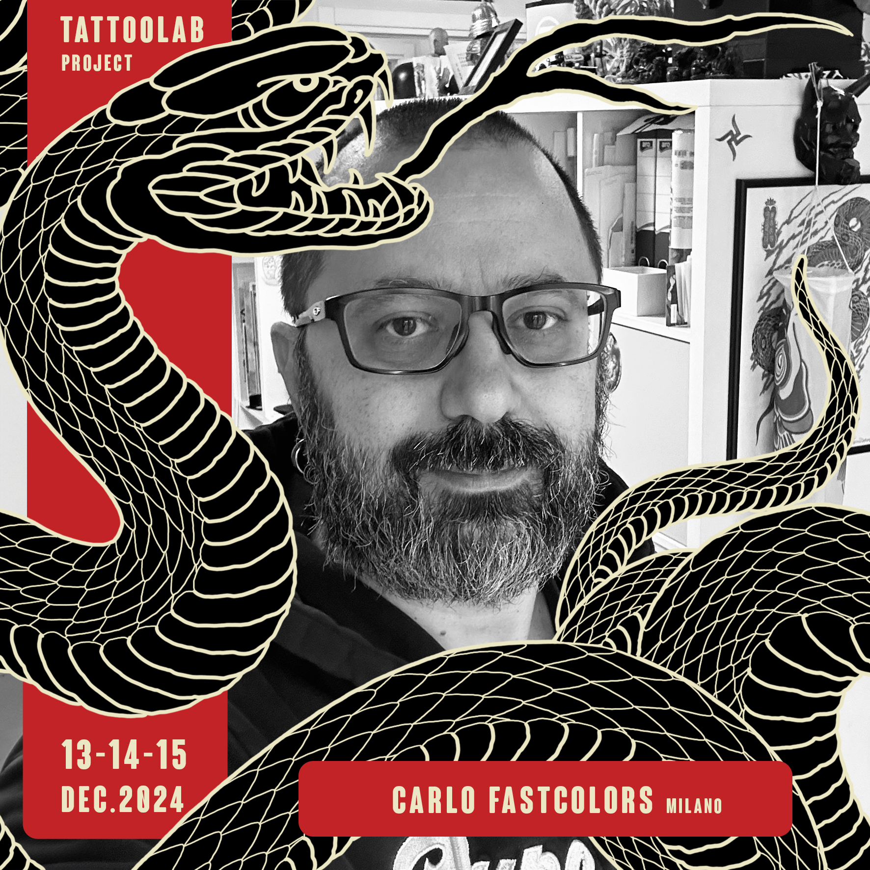 CARLO FASTCOLORS TATTOO LAB PROJECT