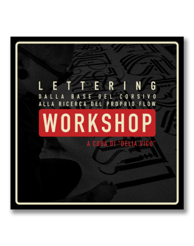 WORKSHOP lettering DELIA VICO TATTOO LAB 2024